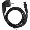 Кабель питания VCOM для ноутбуков 1.8М 3G*0.5mm 220V (CE022-CU) VDE стандарт <CE022-CU0.5-1.8M>