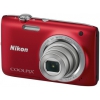 Фотоаппарат Nikon Coolpix S2800 Red <20Mp, 5x zoom, SDXC, USB> (VNA572E1)
