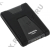 ADATA <AHD650-2TU3-CBK> Durable HD650 Black USB3.0 Portable 2.5" HDD 2Tb  EXT (RTL)