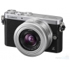 Фотоаппарат Panasonic DMC-GM1KEE-S Silver-Black <16.1Mp, 4/3, 3" LCD, 12-32mm, WiFi> (сменная оптика)