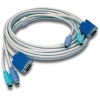Кабель для переключателей Defender (2xPS/2M+VGA15M->2xPS/2M+ VGA15M) 3м <BB319-10>