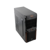 Корпус Aerocool [PGS-V] V3X Advance чёрно-оранжевый , ATX, без БП, 1х USB 3.0 + 1х USB 2.0, в комплекте 1х 120мм orange LED + 1x 80мм black fan. (4710700957394)