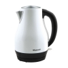Чайник электрический Maxwell MW-1035 (W) стальной корпус, объем 1.7 л, мощность 2200 Вт, закрытая спираль, установка на подставку в любом положении, и