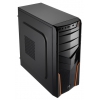 Корпус Aerocool V2X черный/оранжевый без БП ATX 1x92mm 2xUSB2.0 1xUSB3.0 audio (V2X ORANGE)