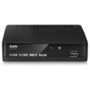Ресивер DVB-T2 BBK SMP136HDT2 темно-серый ((DVB-T2) DVB-T SMP136HDT2 Т-С)