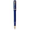 Ручка перьевая Parker Duofold F77 Centennial Historical Color (1907182) Lapis Lazuli GT F перо золото 18K с родиевым покрытием подар.кор.