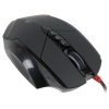 Мышь A4Tech V7m Игровая провод,метал ножк,черн, с подсветкой, размер L, Holeless, 400-3000dpi 5 mod, 8 кн, 160kb memory, 30G/sec, 125-1000hz USB, key