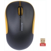 Мышь A4-Tech G9-330H-3 (Black+yellow) б/провод, чёрно-желтая ,size M,Holeless, 16in1,  800-2000dpi (soft), 4 кн (двойной клик),4D колесо,Nano 15м 2.4G