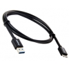 Кабель Energizer microUSB 3.0 (кабель USB на microUSB 3.0, длина 1м) Черный SY30BK2