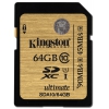 Карта памяти SDXC 64Gb Kingston Class10 (SDA10/64GB)