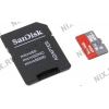 SanDisk Ultra <SDSDQUAN-016G-G4A> microSDHC Memory Card 16Gb Class10 UHS-I U1+ microSD-->  SD Adapter