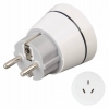Адаптер-переходник Hama Plug (1 розетка) белый (00121992)
