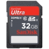 Флеш карта SDHC 32Gb Class10 Sandisk SDSDUN-032G-G46
