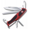 Нож перочинный Victorinox RangerGrip 55 (0.9563.CB1) 130мм 12функций красный/черный блистер