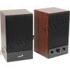 Колонки Genius SP-HF1250B  (2x20W,  дерево)  (31731022100)