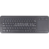 Клавиатура Microsoft All-in-One Media черный USB беспроводная Multimedia Touch (N9Z-00018)