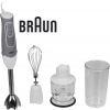 Блендер погружной Braun MQ525 OMELETTE 600Вт серый (0X81300110)
