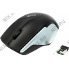 Genius Wireless Mouse NS-6015 <Sky Blue> (RTL)  USB  3btn+Roll  (31030101103)