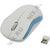Genius NS-6000 <White&Blue> Wireless Optical (RTL)  USB  3btn+Roll  (31030089111)