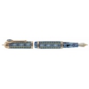 Ручка перьевая Visconti AL-AQSA Limited Edition, корпус целлулоид, отделка вермейл, перо 95% палладий 23К, толщ М (65818PDA55DTM)