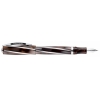 Ручка перьевая Visconti Divina Elegance Medium (26771PDA56M) корпус коричневый целлулоид, вставки серебро
