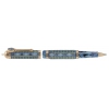 Ручка роллер Visconti AL-AQSA Limited Edition, корпус целлулоид, отделка вермейл, перо 95% палладий 23К, толщ М (65918)