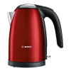 Чайник электрический Bosch TWK7804 1.7л. 2200Вт красный (корпус: металл)