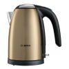 Чайник электрический Bosch TWK7808 1.7л. 2200Вт золотистый (корпус: металл)