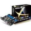 Мат. плата ASRock H97M Anniversary <S1150, iH97, 4*DDR3, PCI-E16x, 2*PCI-Ex1, D-Sub, DVI, HDMI, SATA III, USB 3.0, GB Lan, mATX, Retail>