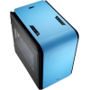 Корпус Aerocool DS Cube Window Blue (синий, с окном) , mATX, без БП, 2x USB3.0 + 2x USB2.0, бесшумный, сталь 0.8мм, вент-ры: 1х 20см и 1х12см. (4713105952537)