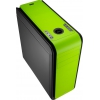 Корпус Aerocool DS 200 Green Edition , ATX, без БП, зелёный, шумоизоляция, 2х USB 3.0, 2х USB 2.0, темп. дисплей, реобас, сталь 0.8 мм (4713105952636)