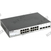 D-Link <DGS-1210-20 /С1A> Web Smart Switch  (16UTP  10/100/1000Mbps+  4SFP)