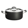 Кастрюля с крышкой UNIT UCW-2102/20, 20 см., 3л., двойные стенки: Нерж. Сталь 18/10 + Анодированный Алюминий (CE-00613)