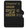 Карта памяти MicroSDHC 16GB Kingston Class10 UHS-I без адаптера <SDCA10/16GBSP>