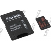SanDisk Ultra <SDSDQUIN-128G-G4> microSDXC Memory Card 128Gb Class10 UHS-I U1+  microSD-->  SD  Adapter