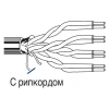 Кабель информационный Belden 1633E.00305 кат.5е F/UTP общий экран 4X2X24AWG PVC внутренний 305м серый