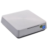 Мини-компьютер ASUS VIVO PC VM40B (Silver) <Celeron 1007U, iHM70, DDR3*4Gb, HDD*500Gb, VGA, GBLan+WiFi ''N'', Retail> (90MS0011-M01580)