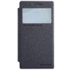 Чехол для смартфона Huawei Ascend G6 Nillkin Saprkle leather case Черный