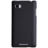 Чехол для смартфона Lenovo K910 (VIBE Z) Nillkin Super Frosted Shield Черный