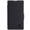 Чехол для смартфона Nokia X Nillkin Fresh series leather case Черный