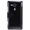 Чехол для смартфона Sony M35h (Xperia SP) Nillkin Fresh Series Leather Case Черный