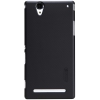 Чехол для смартфона Sony Xperia T2 Ultra XM50h Nillkin Super Frosted Shield Черный