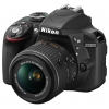 Фотоаппарат Nikon D3300 Black KIT <18-55mm II 24,7Mp, 3" LCD> (VBA390K002)
