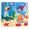Стол детский +2 стула Бюрократ KIDSET-01/OCEAN столешница МДФ синий желтый