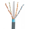 Кабель информационный Panduit PFC5504LG-KG кат.5е F/UTP общий экран 4X2X24AWG PVC внутренний 305м серый