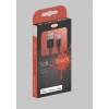 Кабель ONZO OM500201 кабель для Apple iPhone/iPad 5 Lightning original, iOS7, iOS8,  длина кабеля 1м, черный