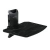 Кронштейн Kromax STEEL-MONO black, для A/V систем, max 8 кг, настенный, от стены 282 мм, металл. полка, Ш300 мм, Г250 мм , кабель канал, декоративные