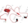 Наушники с микрофоном SONY MDR-EX110AP-R  Red (шнур 1.2м)