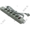 Сетевой фильтр ExeGate <SP-5-USB-3G Gray> <3м> ( 5  розеток,2xUSB )