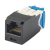 Модуль Panduit CJ6X88TGBL информационный Mini-ComRJ45 кат.6A UTP черн.